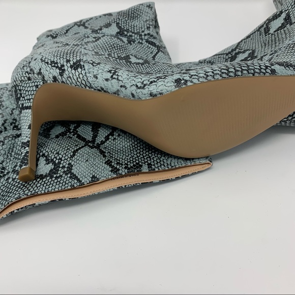 Steve Madden Women’s 6 1/2 Kimari Pointed Toe Pull-On Dress Animal Print Boots - Picture 5 of 14